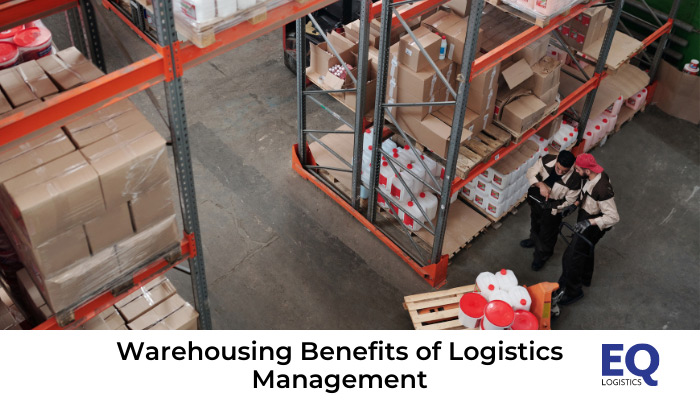 Logistics-Management in a large warehouse..